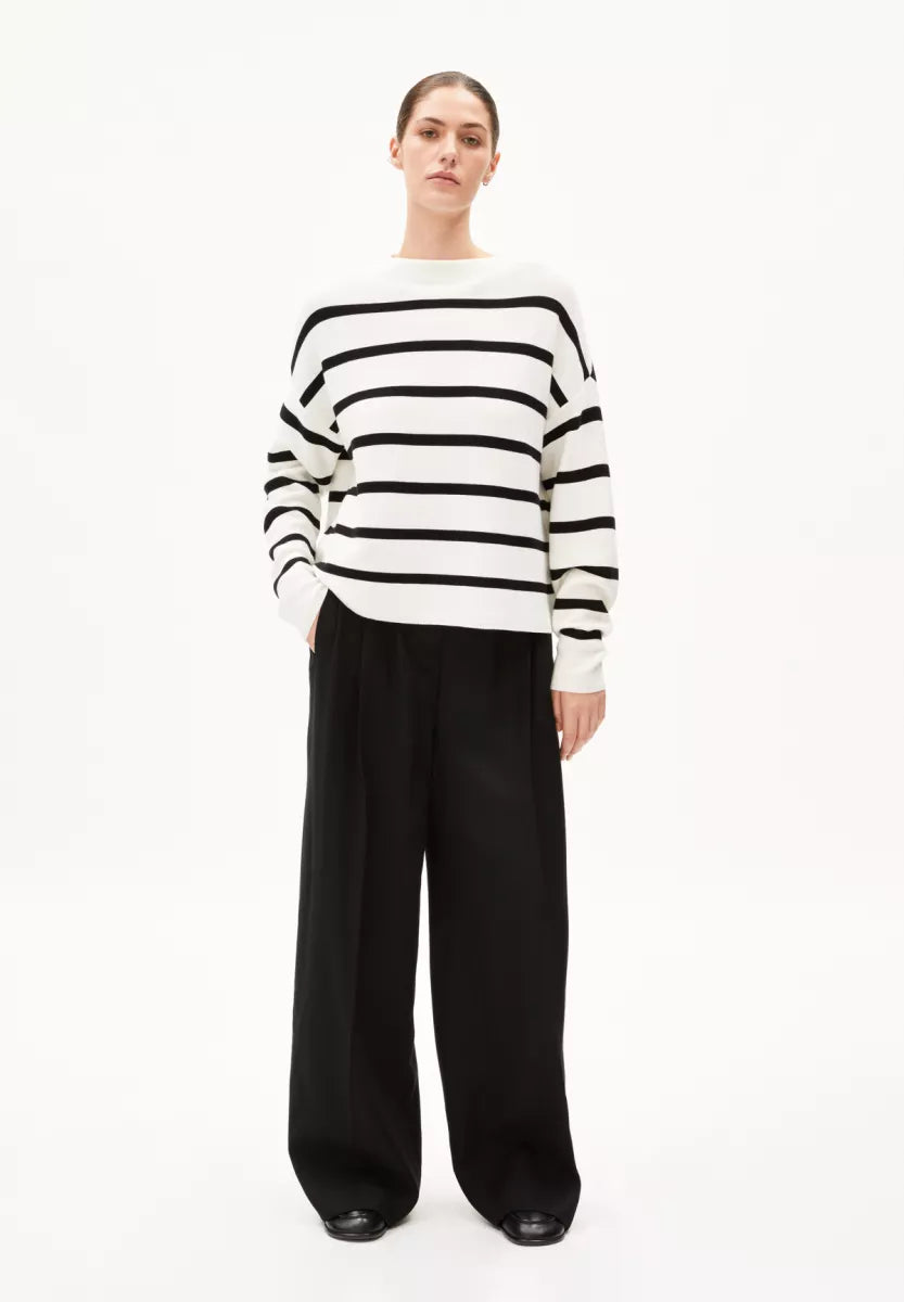 ARMED ANGELS Merinaa Stripes - Wit