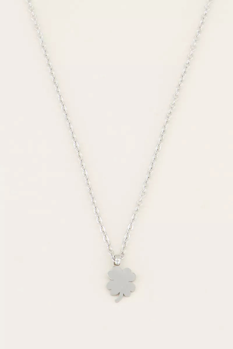 MY JEWELLERY Ketting Klavertje - Zilver
