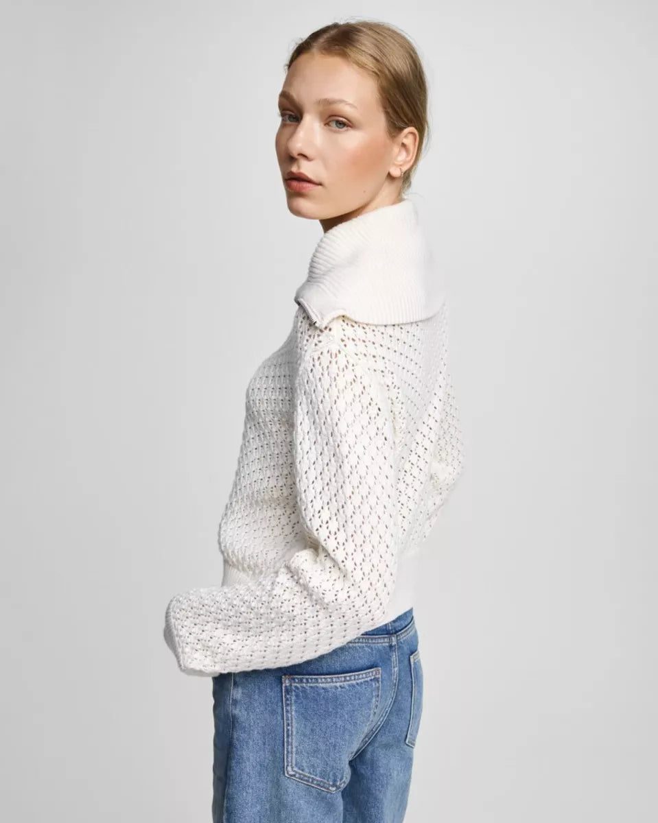 MSCH COPENHAGEN Daina Zip Cardigan