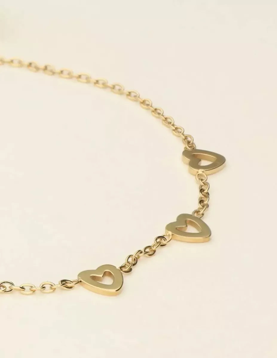 MY JEWELLERY Armband Met Hartjes