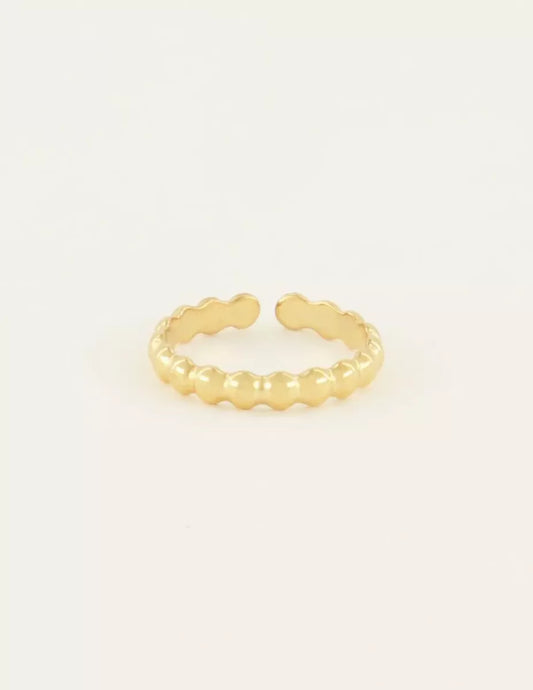 MY JEWELLERY Ring Met Bolletjes
