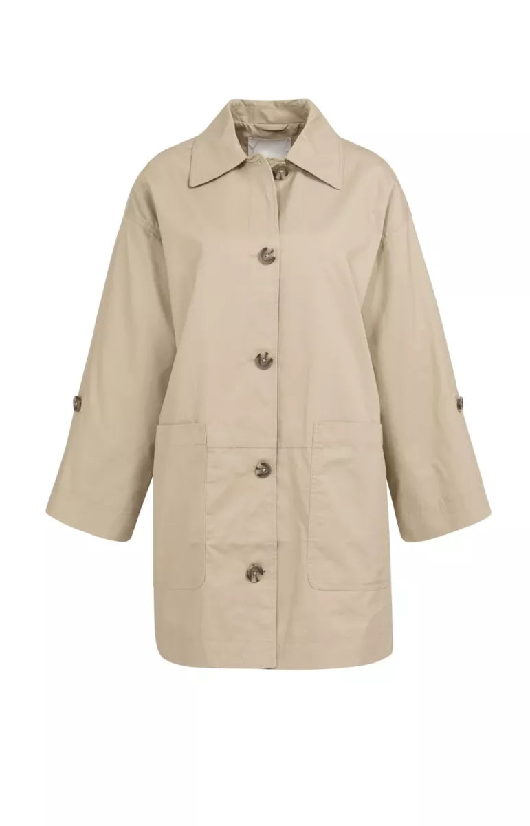 YAYA Oversized Jas met Knopen