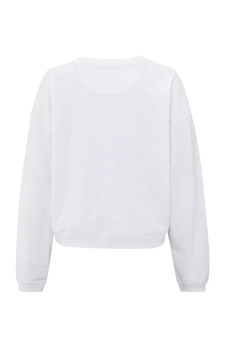 YAYA Oversized Sweatshirt - Wit