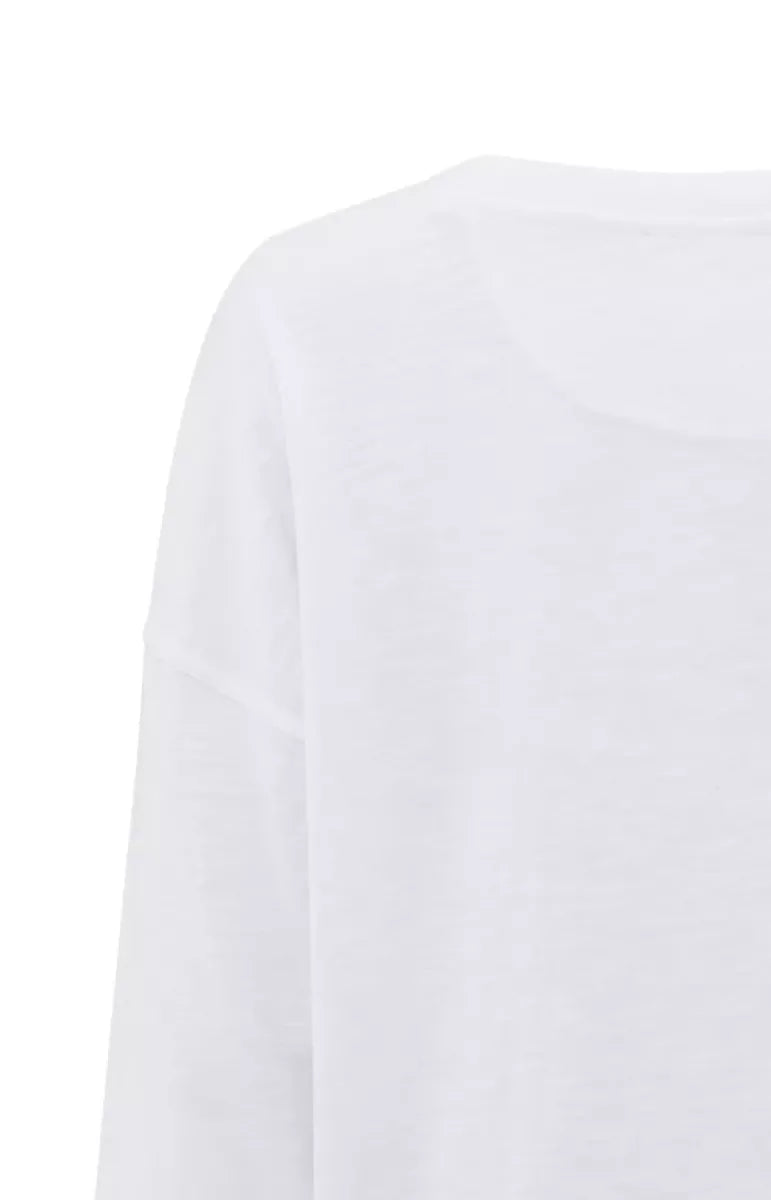 YAYA Oversized Sweatshirt - Wit