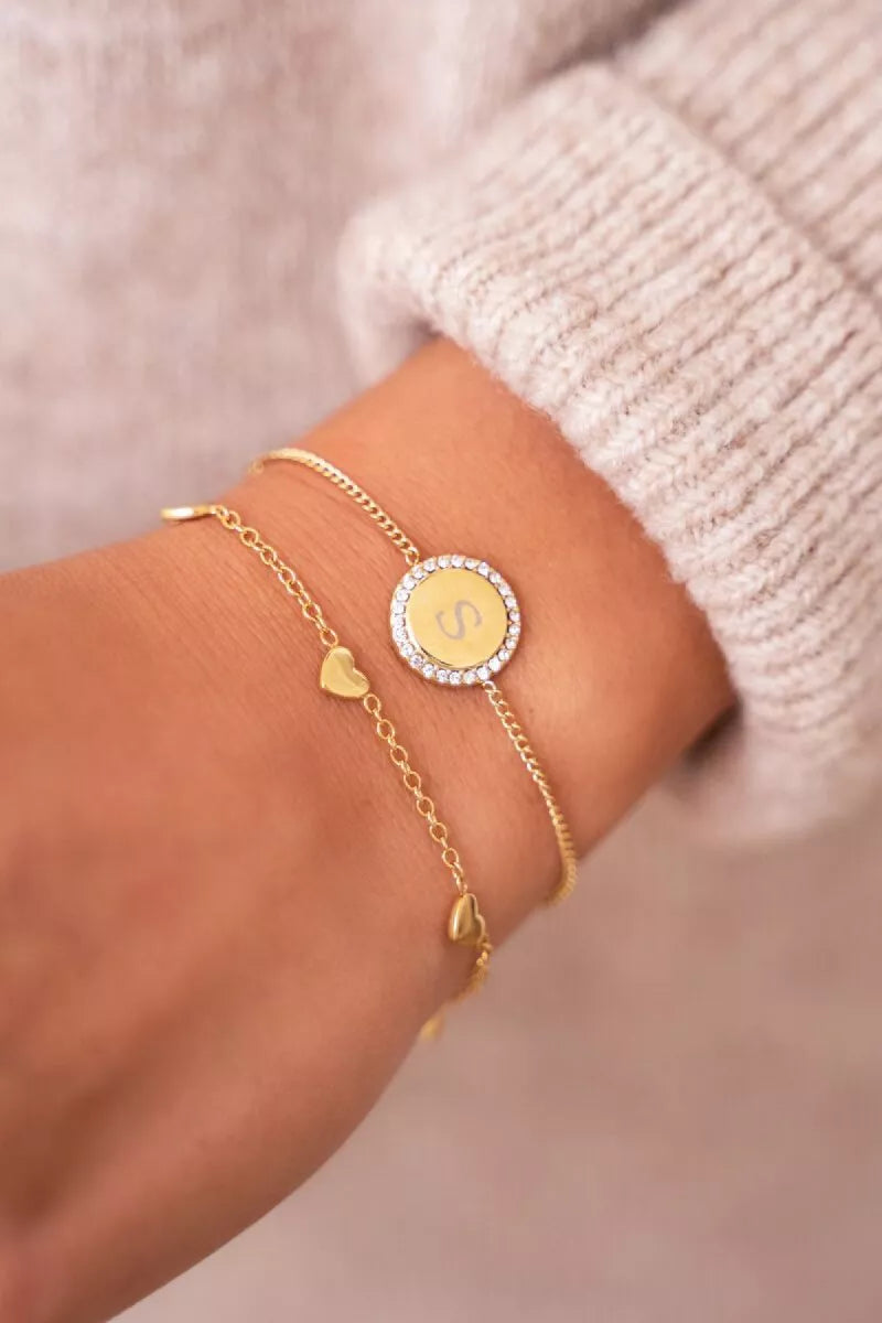 MY JEWELLERY Armband Met Hartjes