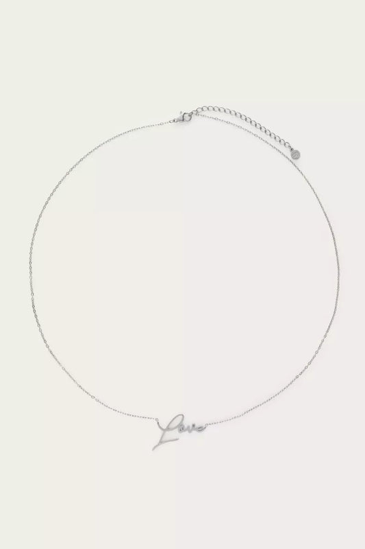 MY JEWELLERY Ketting Love - Zilver