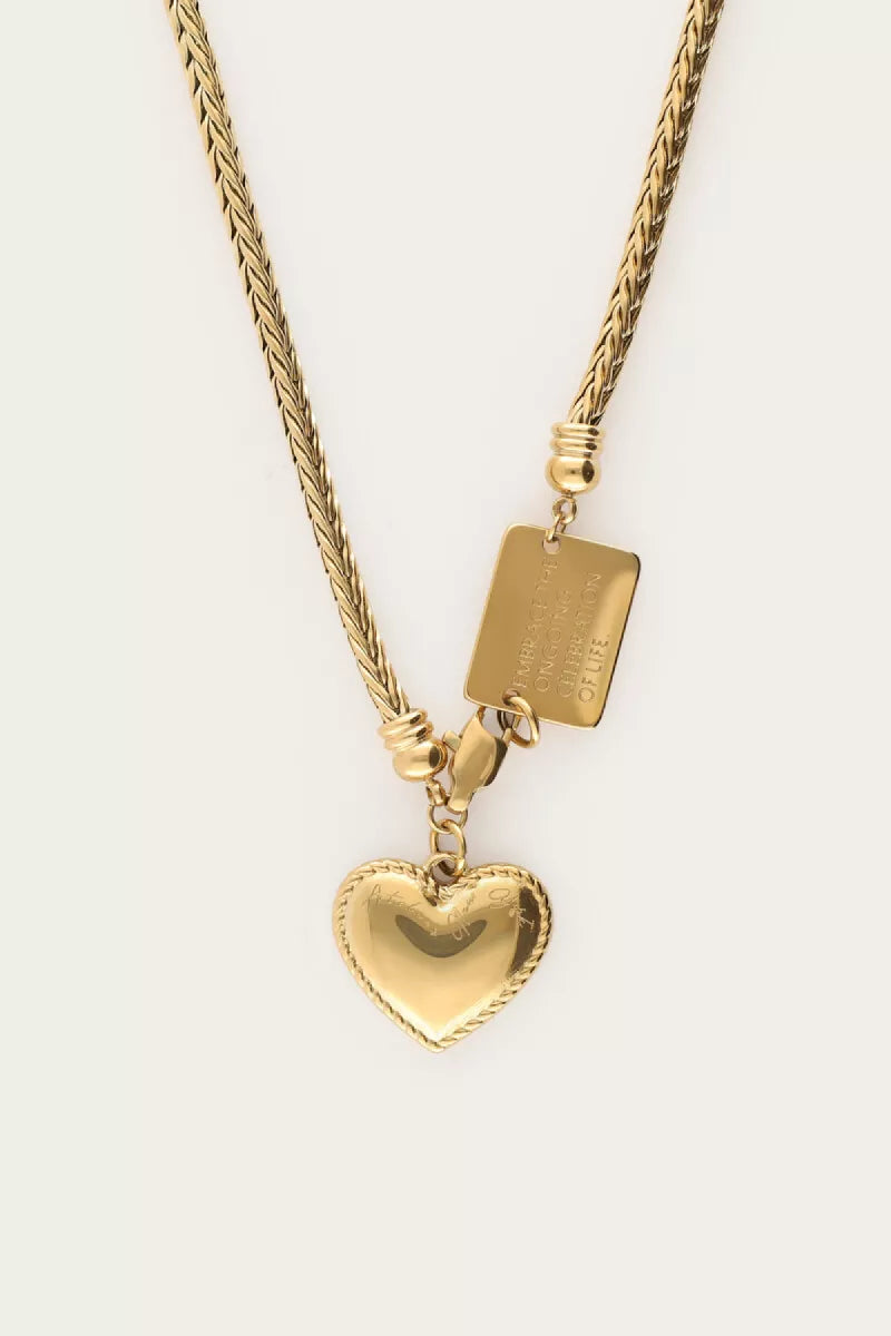 MY JEWELLERY Ketting Met Hartvormige Bedel