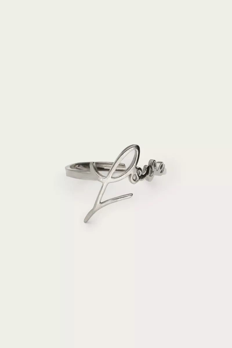 MY JEWELLERY Bold Ring Love - Zilver