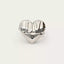 MY JEWELLERY Bold Ring With Love Heart - Zilver