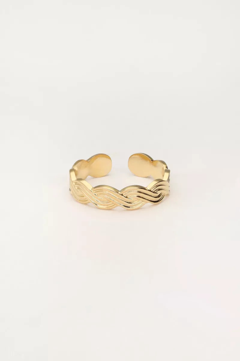 MY JEWELLERY Ring Met Vlecht