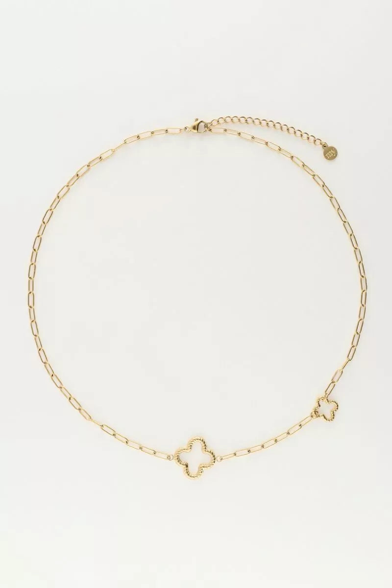 MY JEWELLERY Chain Necklace With Clovers