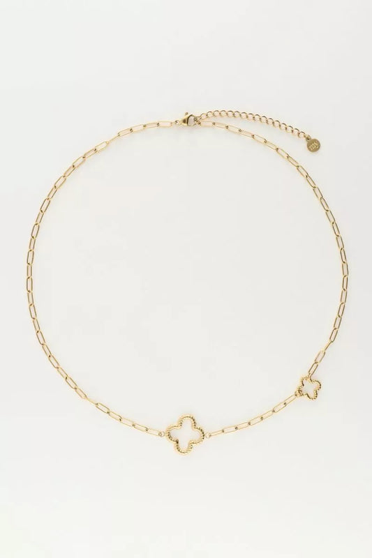 MY JEWELLERY Chain Necklace With Clovers