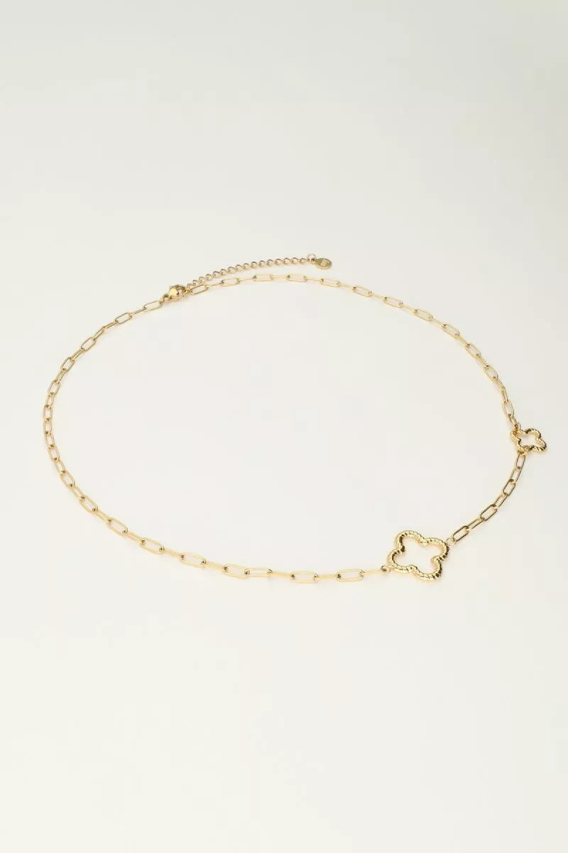 MY JEWELLERY Chain Necklace With Clovers