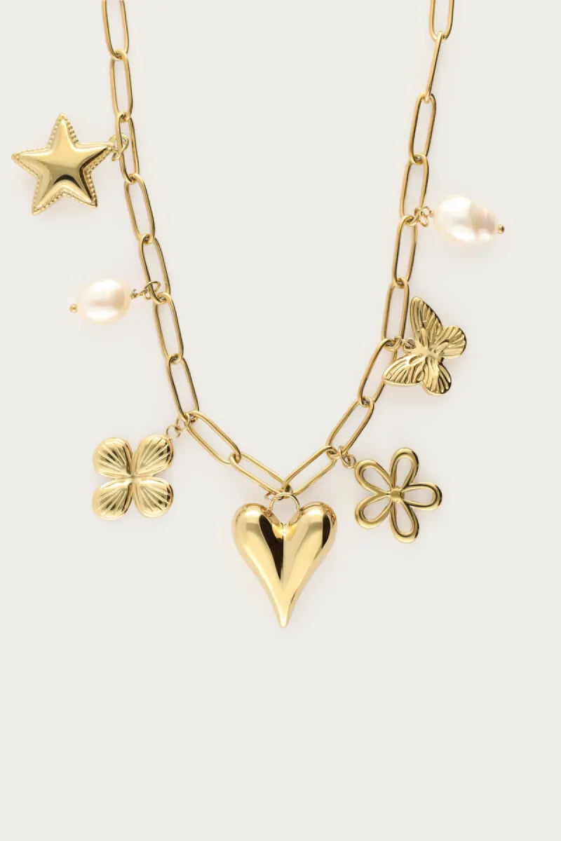 MY JEWELLERY Schakelketting Multi Bedels