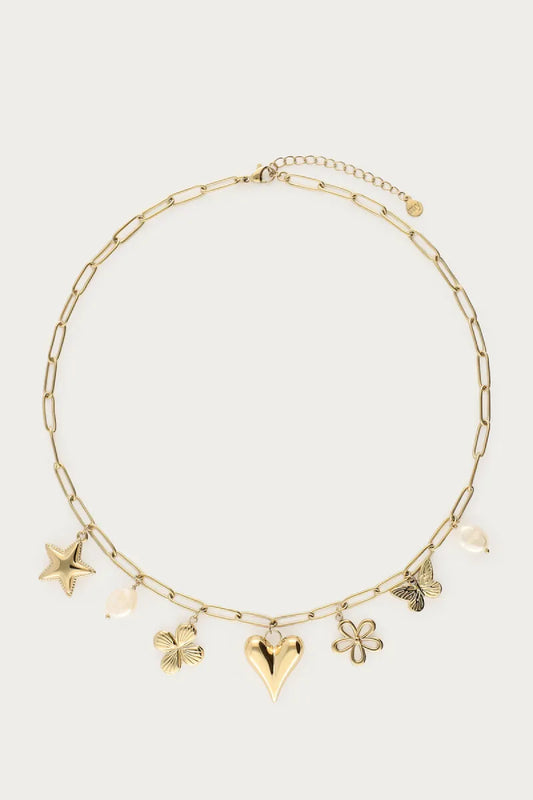 MY JEWELLERY Schakelketting Multi Bedels