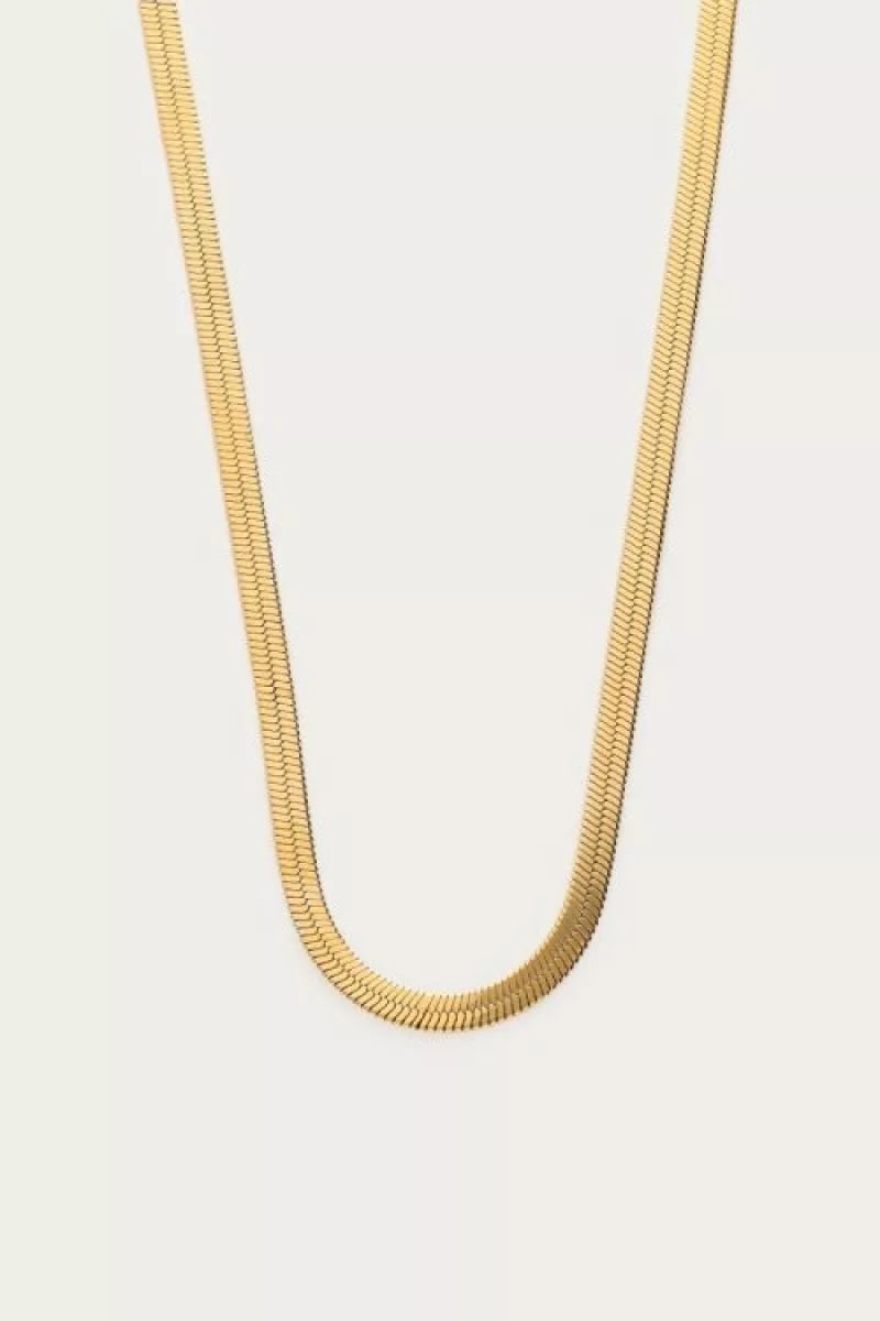 MY JEWELLERY Platte Schakelketting - Goud