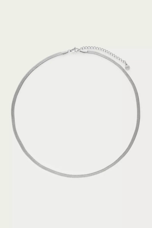MY JEWELLERY Platte Schakelketting - Zilver
