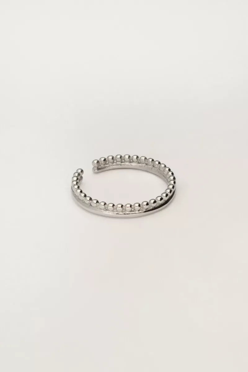 MY JEWELLERY Ring Met Bolletjes - Zilver