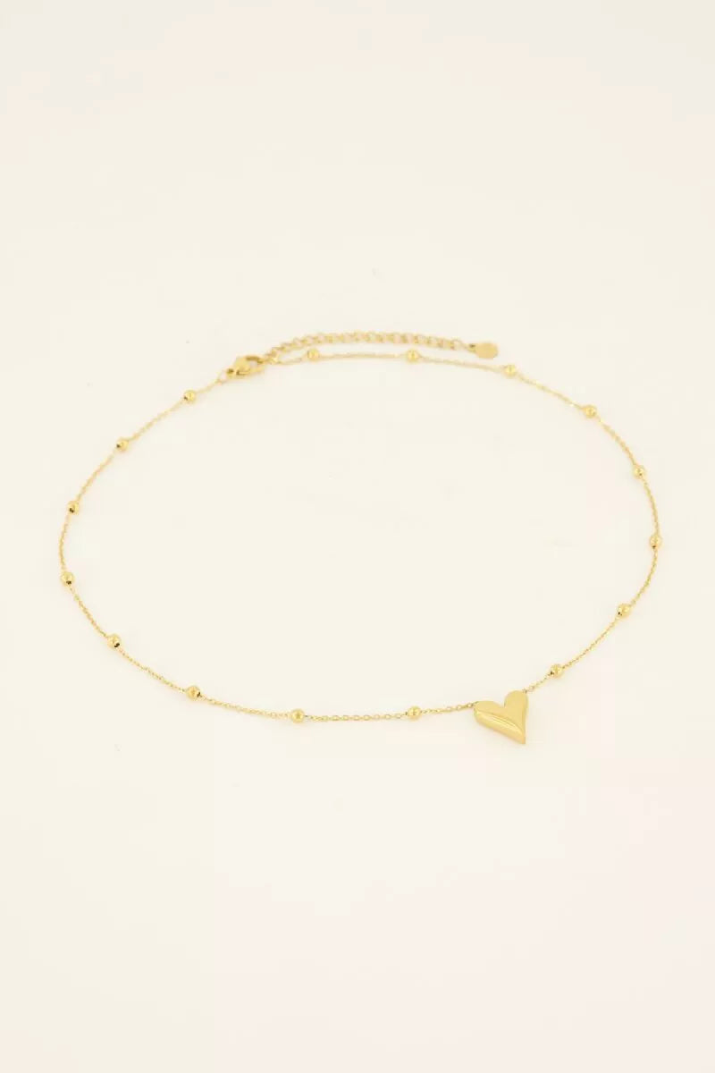 MY JEWELLERY Middellange Ketting Met Hartje