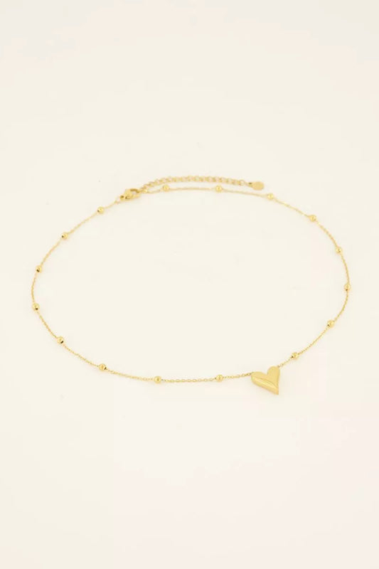 MY JEWELLERY Middellange Ketting Met Hartje