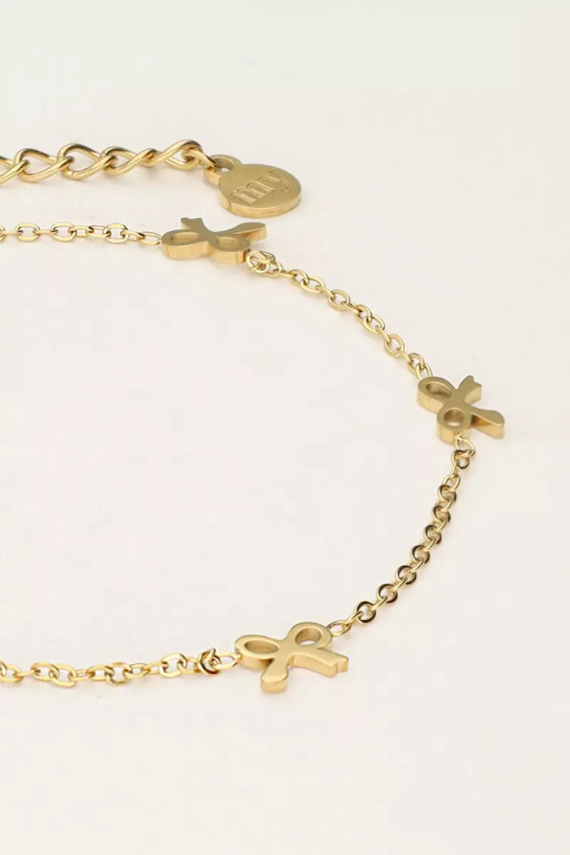 MY JEWELLERY Armband Met Strikjes