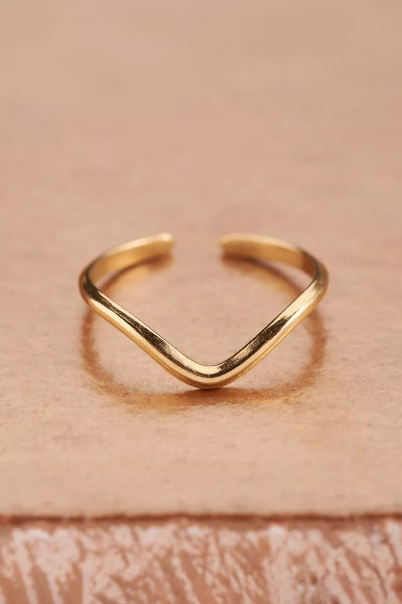 MY JEWELLERY Ring Met V Shape