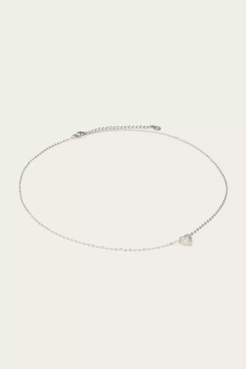 MY JEWELLERY Ketting Hartje Strass