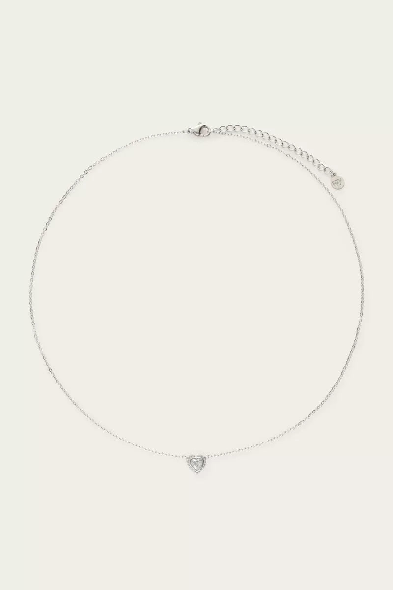MY JEWELLERY Ketting Hartje Strass