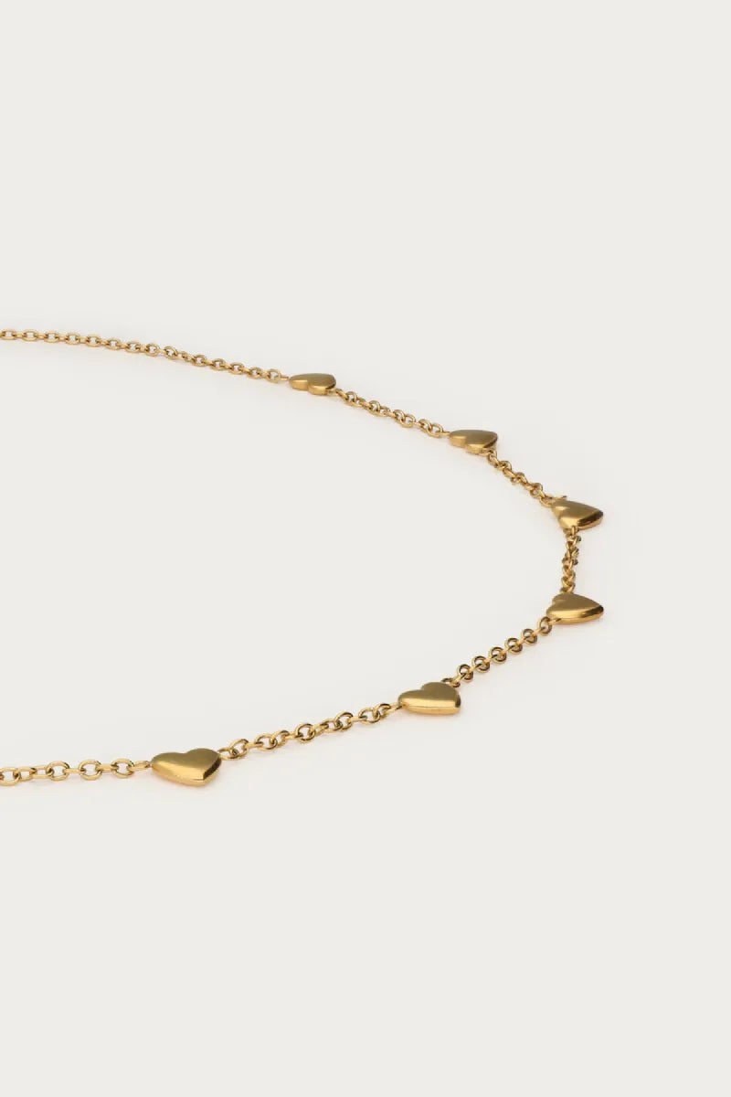 MY JEWELLERY Ketting Hartjes - Goud