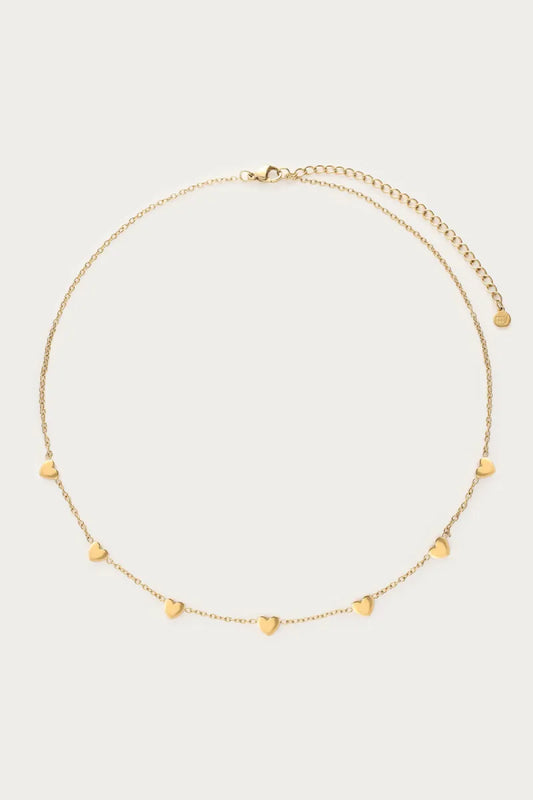 MY JEWELLERY Ketting Hartjes - Goud