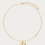 MY JEWELLERY Ketting Groot Hart & Imitatieparels - Goud