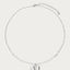 MY JEWELLERY Ketting Groot Hart & Imitatieparels - Zilver