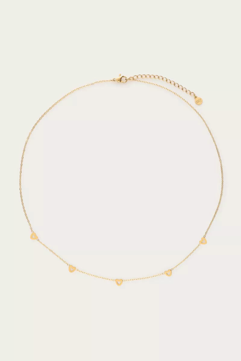 MY JEWELLERY Ketting Met Kleine Hartjes