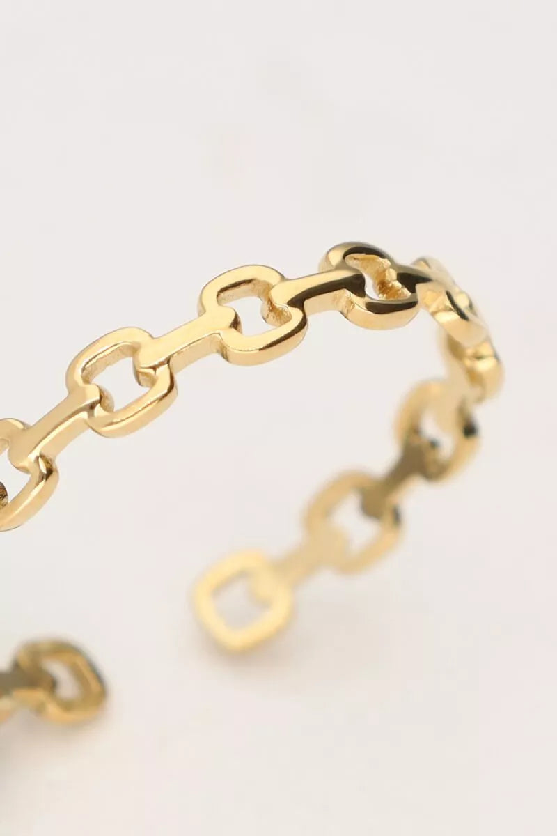 MY JEWELLERY Mix Ring Open Schakel - Goud