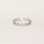 MY JEWELLERY Mix Ring Open Schakel - Zilver
