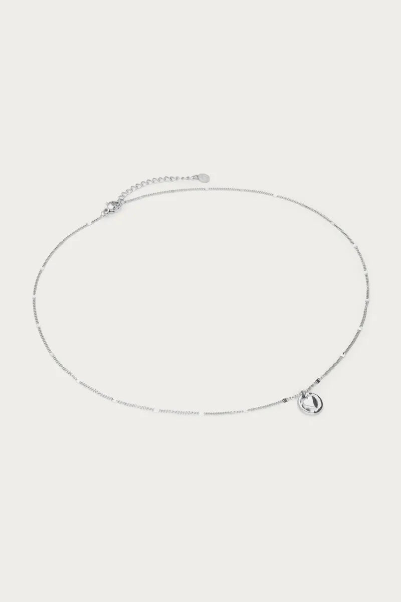 MY JEWELLERY Unconditional Love Ketting "Hammered Heart" - Zilver