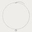 MY JEWELLERY Unconditional Love Ketting "Hammered Heart" - Zilver