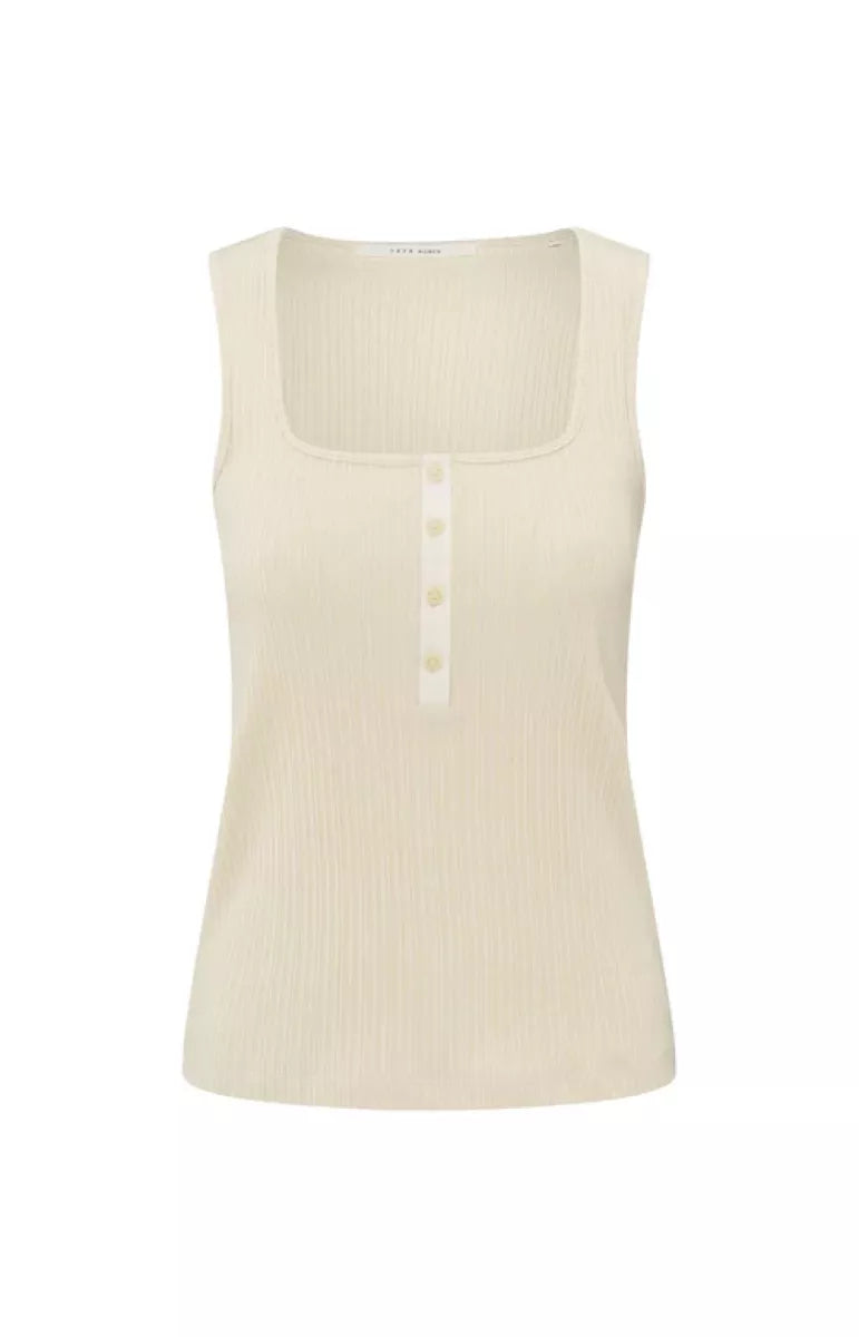 YAYA Geribde Singlet - Taupe