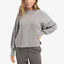 YAYA Ribbed Sweater With Round Neck