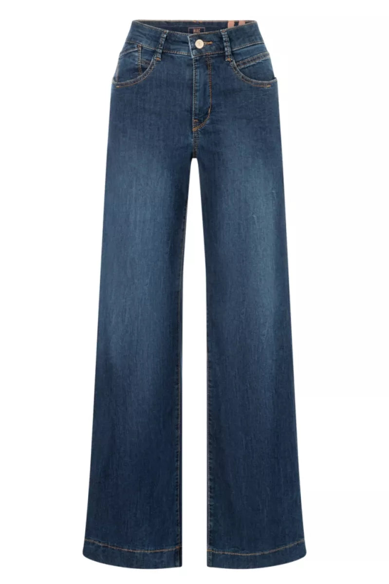 MAC JEANS Rich Palazzo - Night Blue