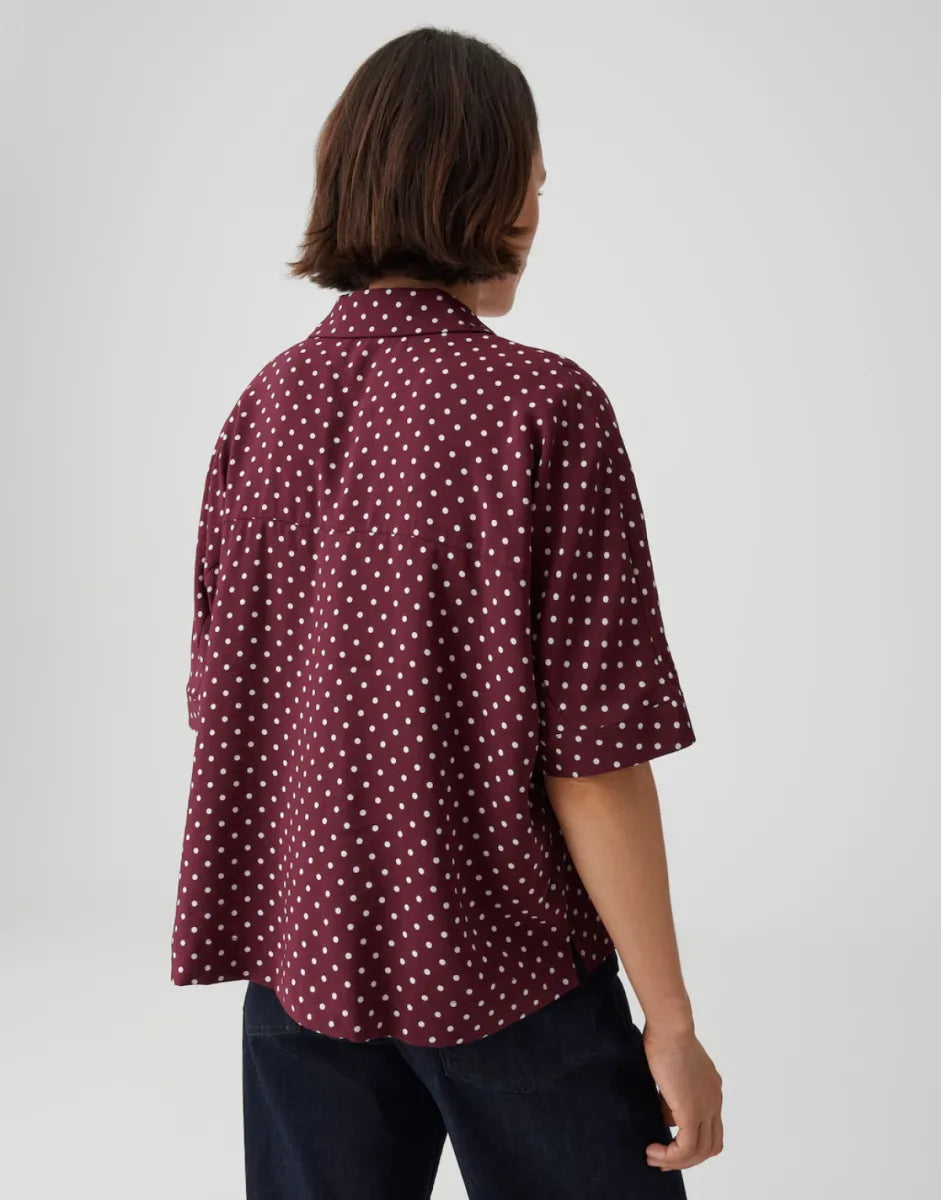 OPUS Farise Polkadot Blouse