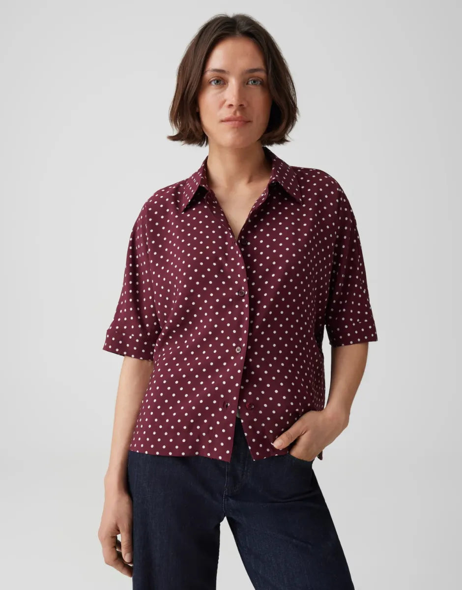 OPUS Farise Polkadot Blouse