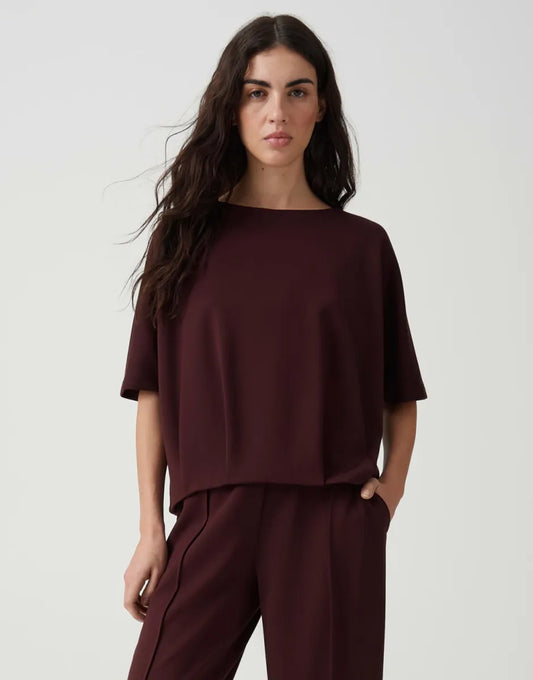 OPUS Ginne Sweatshirt - Cherry Jam
