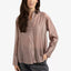 YAYA Sheer Blouse With Back Slit