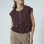 SISTERS POINT Garwin Vest - Deep Bordeaux