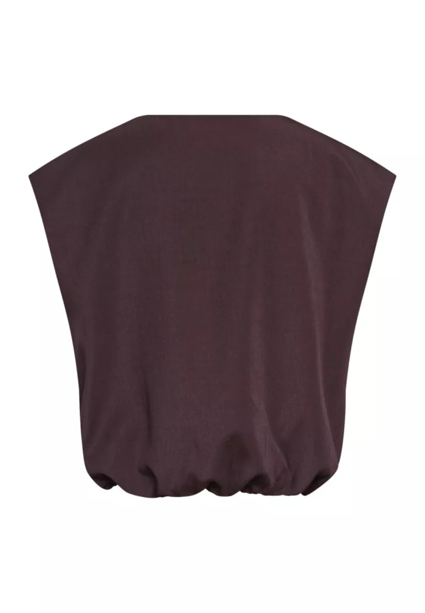 SISTERS POINT Garwin Vest - Deep Bordeaux