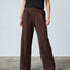 SISTERS POINT Glut Pants - Dark Chocolate