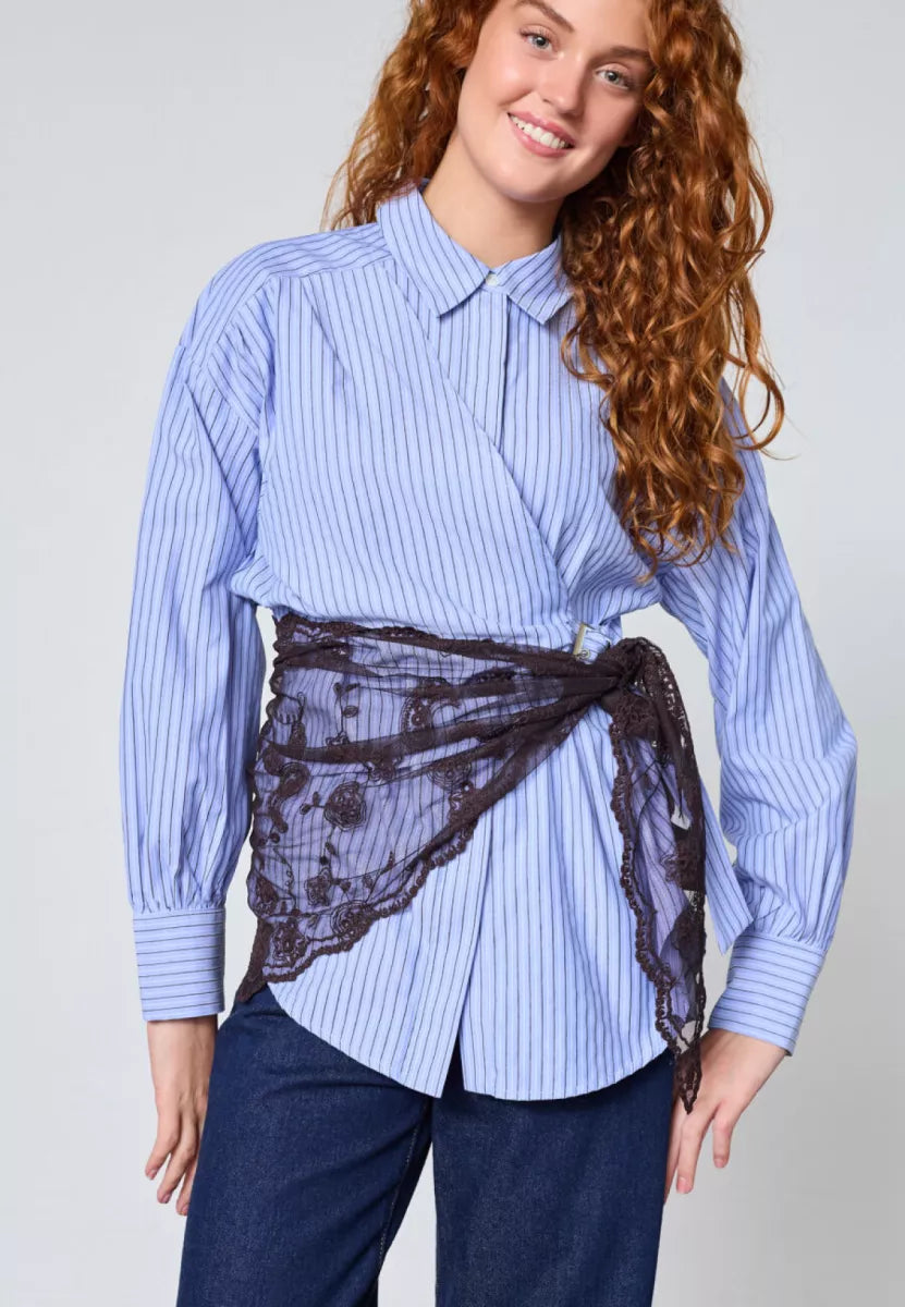 SISTERS POINT Scarf 501 - Dark Chocolate