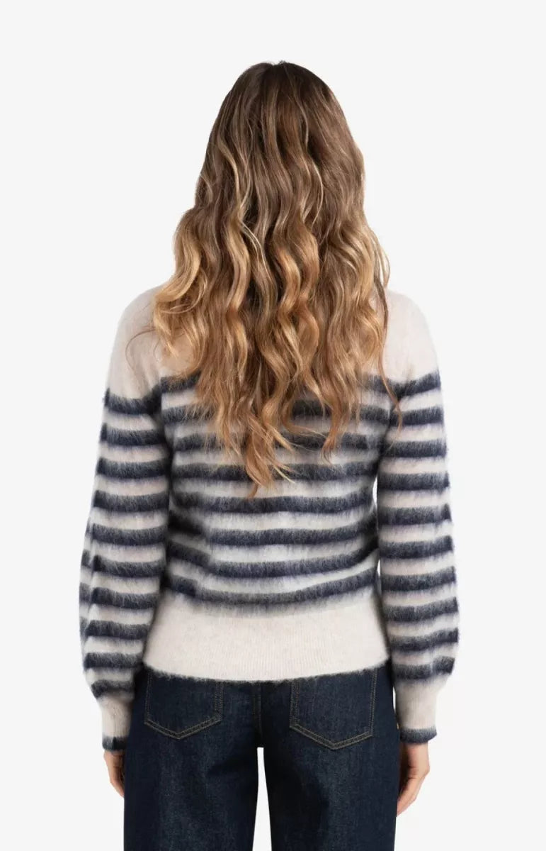 YAYA Striped Sweater