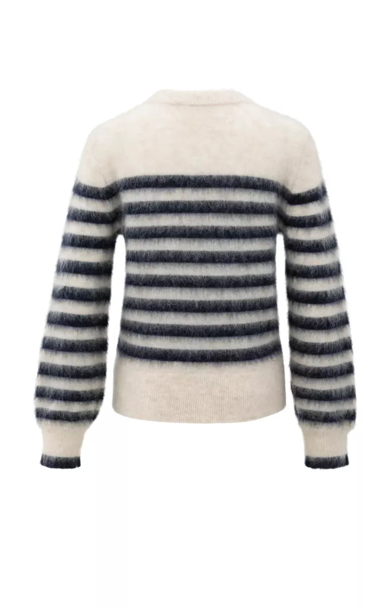 YAYA Striped Sweater